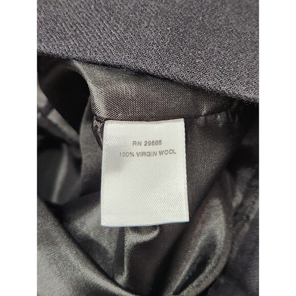 Pendleton Dress Pants Women's 14 Black 100% Virgin Wool‎ Straight Lined Trousers - Picture 4 of 5